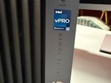 a close up of a hp pro computer on a desk
