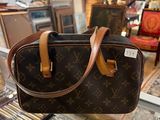 sac à main louis vuitton monogramme en toile et cuir