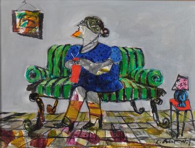 Luis OVIEDO WEBER (né en 1949). École dominicaine.