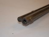 a close up of a gun on a table