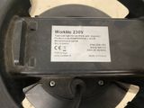 a close up view of a workite 220v fan