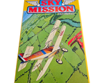 a picture of a book with a picture of a plane on it