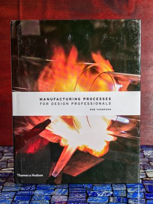 couverture d'un ouvrage consacré aux procédés de fabrication destiné aux professionnels du design