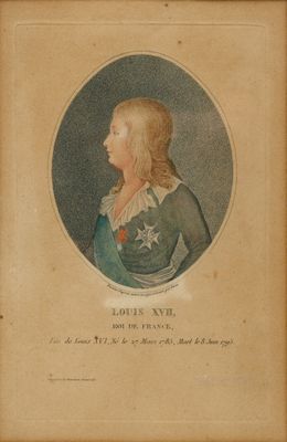 portrait of a young man in a green dress with a star on his chest