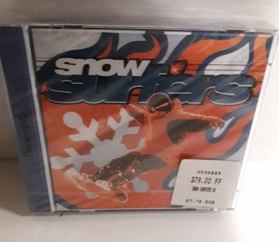 Snow surfers vintage neuf scelle officiel dreamcast 1999 TBE