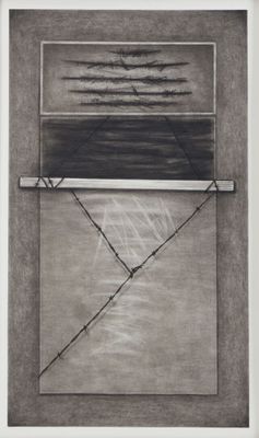 une image représentant un dessin en noir et blanc d'une fenêtre