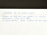 a note that has been written on a piece of paper