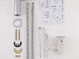 a picture of a set of plumbing tools on a white surface