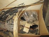 a box full of assorted items sitting on the floor