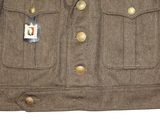 an image of a military jacket with buttons on it
