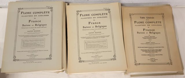 BONNIER : Flore complète illustrée en couleurs de France Suisse e...