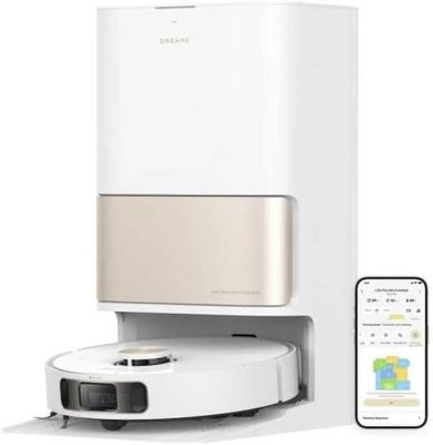 un gros plan d'une télécommande posée sur le côté d'un « roombake »