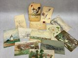 une image représentant un paquet de cartes illustrées d'oiseaux