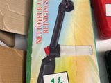 a box with a remote and a remote control on top of it