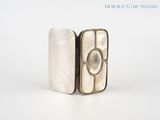 an image of a silver ring with a mother of pearl in it