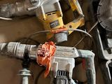a lot of tools that are on the floor