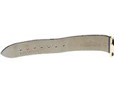 a close up of a leather belt with a metal buckle