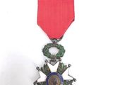 an image of a red ribbon with a star on it
