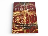 the cover of a book with a picture of a golden globe on it