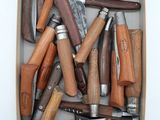 many different types of woodworking tools in a box
