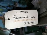 a label on a piece of paper on a machine
