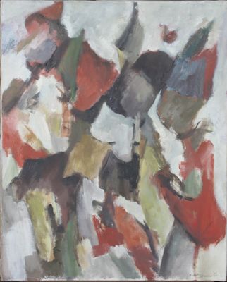 an image of a painting of a group of people riding horses