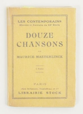 the front cover of a book with the title of the novel doze chansons