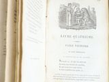 an open book with a picture of a man and a woman