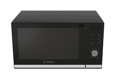 gros plan d'un four à micro-ondes sur fond blanc