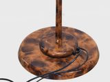 a lamp that is sitting on top of a table
