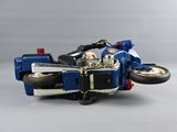 a toy motorcycle that is sitting on top of a table