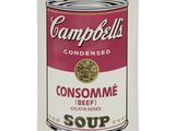 campbell ' s condensed condensed soup poster