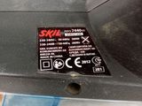 a close up of a skateboard with a sticker on it