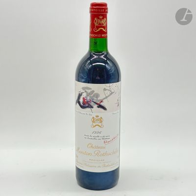 1 B CHÂTEAU MOUTON ROTHSCHILD (T.L.B.+), GCC1 Pauillac, 1996 - Photo 1
