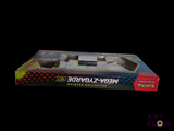a box that has a video game on top of it