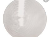 a picture of a white object with a white background
