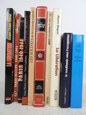[DEUXIEME GUERRE MONDIALE]. 10 vols.