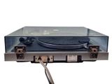 a turntable that is sitting on top of a table