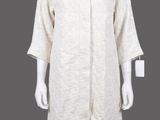 an image of a mannequin mannequin wearing a white coat