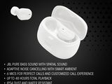 an image of a pair of wireless earphones with a black background
