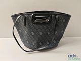 Sac cabas en cuir à imprimé monogramme signature Michael Korsh