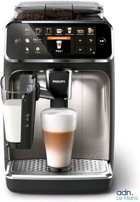 Machine à café Philips avec fonction expresso et mousseur à lait