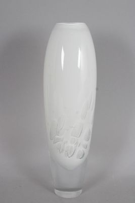 Villeroy et Boch : vase en verrerie, h.