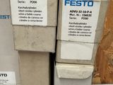 three boxes of festo are stacked on top of each other