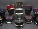 a lot of hats that are sitting on top of each other