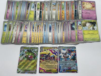 pokemon trading card game set with a lot of cards and a lot of cards