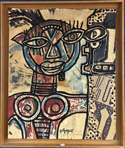 GILGOGUÉ (né en 1947, Gilles GOGUET, dit) « Oxygène princesse Abo