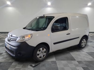 a picture of a white van parked in a garage