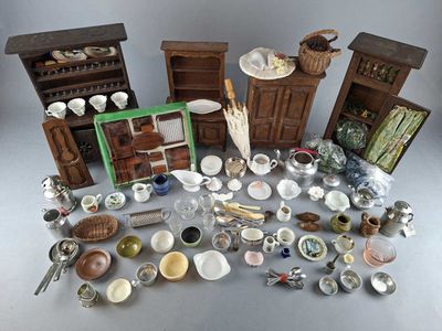 a lot of items that are sitting on a table