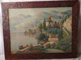 une image d'une peinture sur un mur